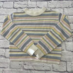 H&M Pastel Striped Sweater‎ SIZE 12/14
